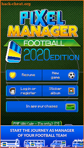 Pixel Manager: Football 2020 Edition screenshot