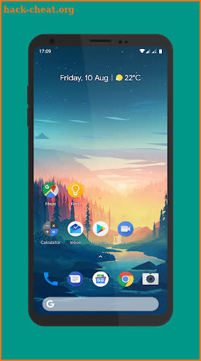 Pixel Material Launcher Pro - Pie Launcher screenshot