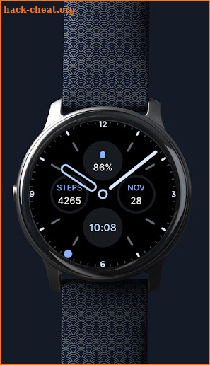 Pixel - minimal watch face screenshot