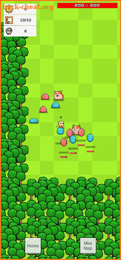 Pixel Pet teams: offline games screenshot