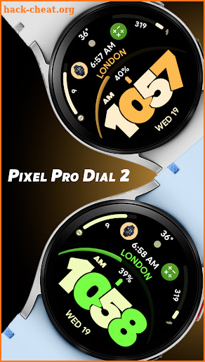 Pixel Pro Dial 2 - Watch face screenshot