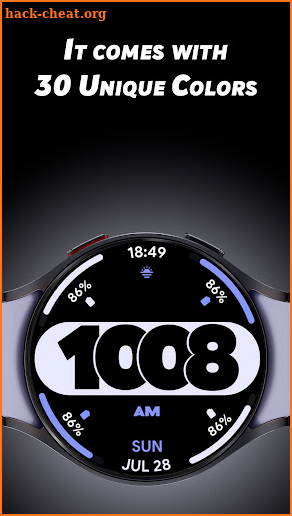 Pixel Pro Dial 3 - Watch face screenshot