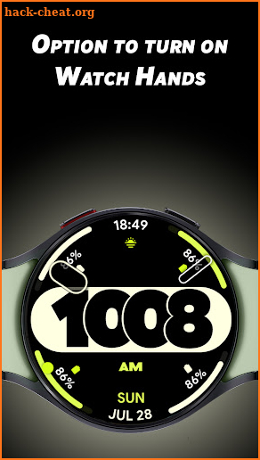 Pixel Pro Dial 3 - Watch face screenshot