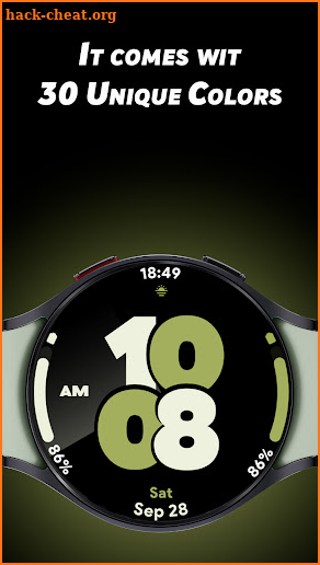 Pixel Pro Digital - Watch face screenshot