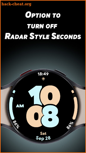 Pixel Pro Digital - Watch face screenshot