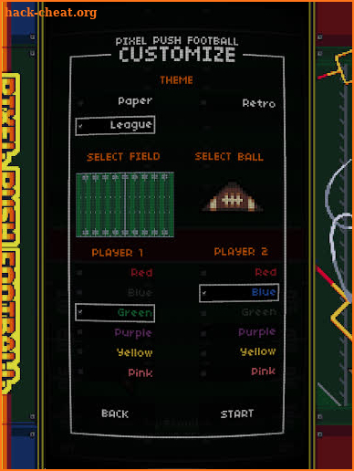 Pixel Push Football screenshot