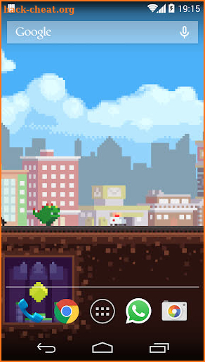 Pixel Road Wallpaper DONATE screenshot