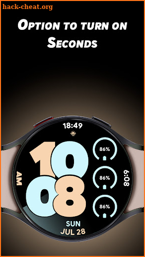 Pixel Sporty - Watch face screenshot