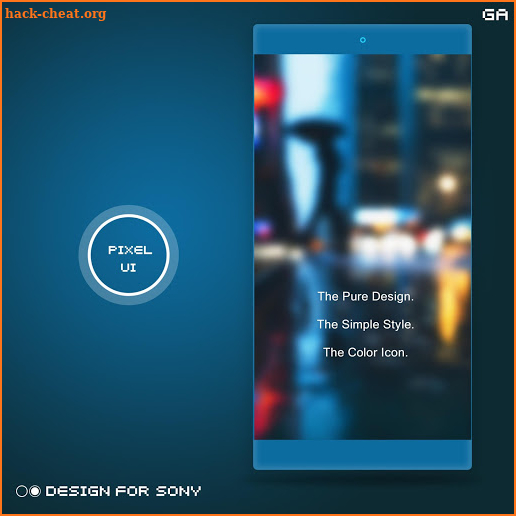 Pixel Theme 2 - XPERIA ON™ 🎨Design For SONY screenshot