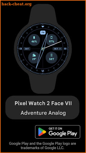 Pixel Watch 2 Face VII screenshot