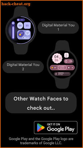 Pixel Watch 2 Face VII screenshot