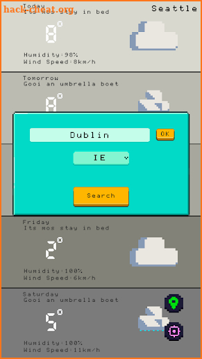 Pixel Weather screenshot