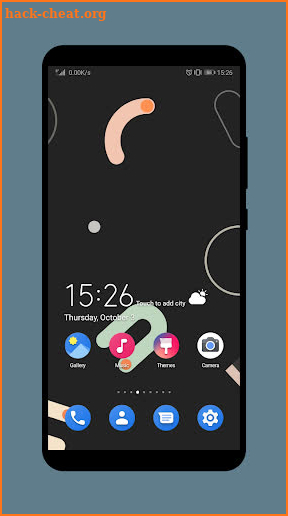 Pixelify Dark EMUI 9.1/9.0 Theme screenshot