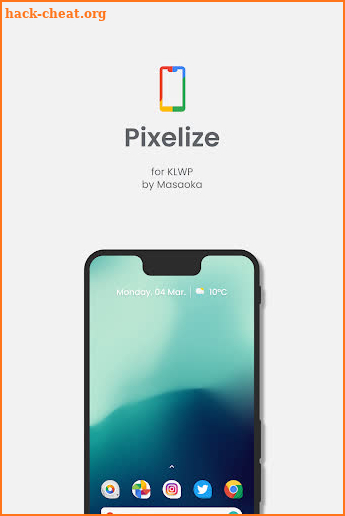 Pixelize for Kustom KLWP screenshot