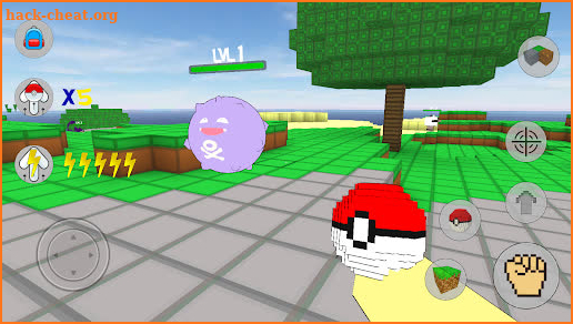 Pixelmon craft go: battle Cube screenshot