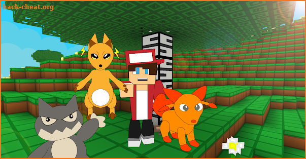 Pixelmon Craft Go: Trainer Battle screenshot