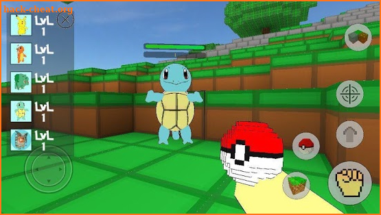 Pixelmon Cube world craft & build : exploration GO screenshot