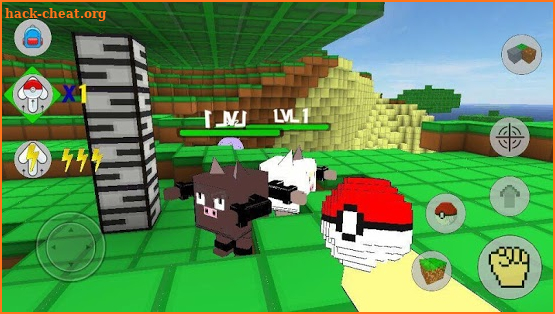 Pixelmon Cube world craft & build : exploration GO screenshot