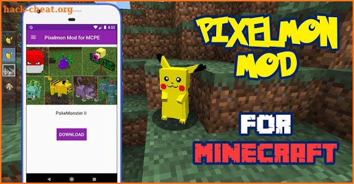 Pixelmon Mod for Minecraft PE screenshot