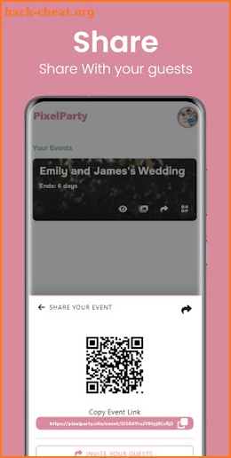 PixelParty - Camera for Events screenshot