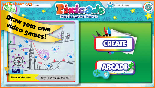 Pixicade screenshot