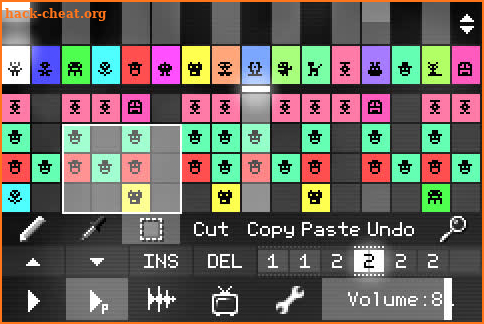 PixiTracker 1Bit screenshot