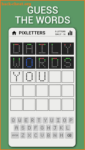 Pixletters screenshot