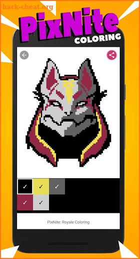 PixNite: Battle Royale - Color by Number screenshot