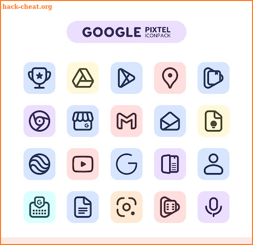 Pixstel IconPack screenshot