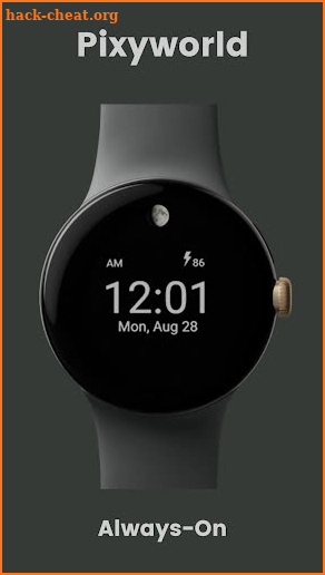 Pixyworld - watchface screenshot