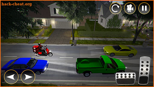 Pizza Delivery Boy：Bike Games screenshot