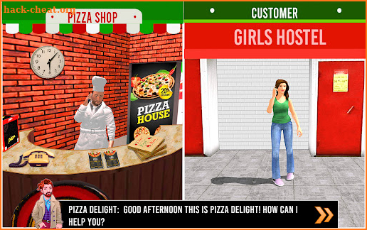 Pizza Delivery Van Boy Sim 3D screenshot