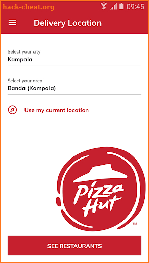 Pizza Hut Delivery screenshot