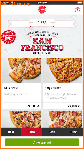 Pizza Hut Mongolia screenshot