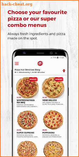 Pizza Hut PL screenshot