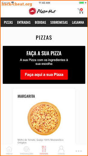 Pizza Hut Portugal screenshot