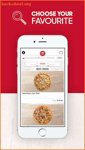 Pizza Hut South Africa screenshot