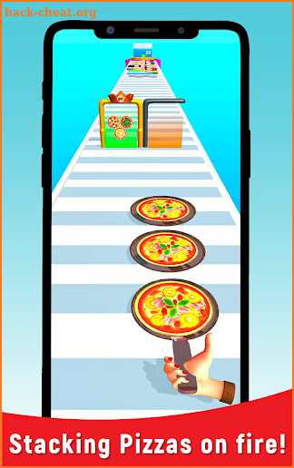 Pizza Long Stack Maker Rusher screenshot