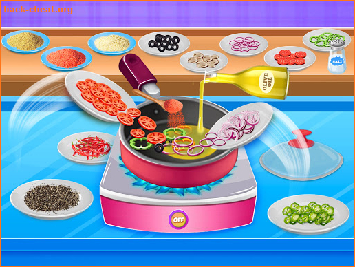 Pizza Maker Chef Baking Kitchen screenshot