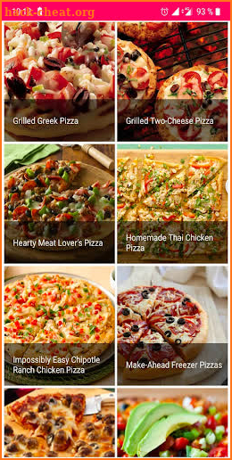 Pizza Recipes screenshot