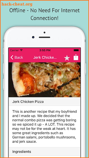 Pizza Recipes Pro screenshot