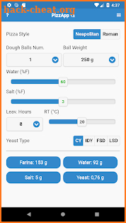 PizzApp+ screenshot