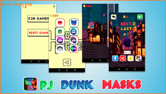 PJ adventure Masks Free  games screenshot