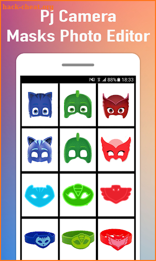 Pj Camera Masks Photo Editor screenshot