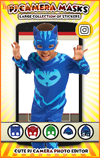 Pj Catboy Masks Photo Editor screenshot