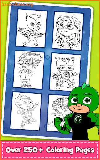 PJ Coloring Mask Hero screenshot