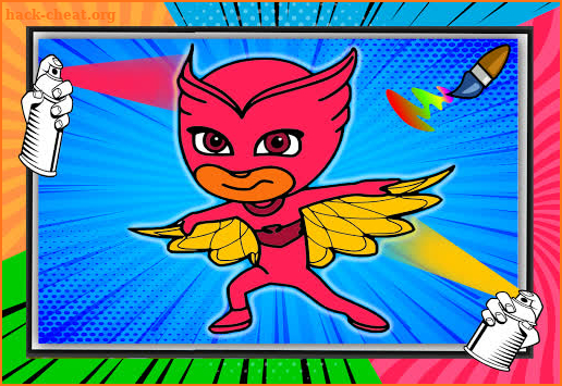 PJ Masks: Coloring Book Hero screenshot