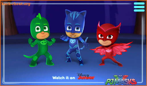 PJ Masks: Web App screenshot