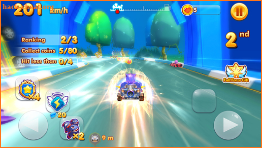 PJ Rush: Heroes Mask Kart Racing screenshot