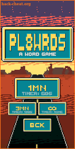 PL8WRDS: A Word Game screenshot